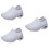 3Paires Chaussures Running Blanches Semelle Antidérapante 8