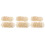30Pcs Beige Bamboo Pickle Jar Presser Mesh Plate for Home Fermentation 3