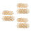 30Pcs Beige Bamboo Pickle Jar Presser Mesh Plate for Home Fermentation 9