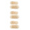 30Pcs Beige Bamboo Pickle Jar Presser Mesh Plate for Home Fermentation 7