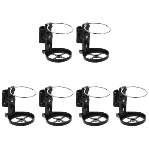 6Pièces Support Bouteilles Pliant Pour Pêche En Acier Inoxydable 2
