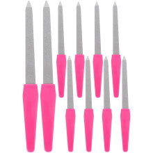 30Pcs Professional Metal Nail Files for Fingernails and Toenails Rosy