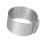 3Pcs Adjustable Silver Mousse Cake Rings Stainless Steel Bakeware Set 2
