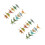2 Sets Imitated Animal Model Toy Simulation Plaything Desktop Decor 3