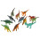 2 Sets Imitated Animal Model Toy Simulation Plaything Desktop Decor 2