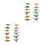 2 Sets Imitated Animal Model Toy Simulation Plaything Desktop Decor 9