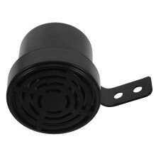 2Pcs Easy Install Black Iron Truck Backup Buzzer Alarm Loud Warning