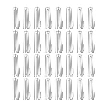 100Piece Stainless Steel Curtain Hooks for Pinch Pleat Drapery, Adjustable 4Prong Heavy Duty Design