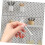 50PCS Clear Pegboard Hooks Bulk Pack for Retail Display, Tool Organization and Garage Storage 4