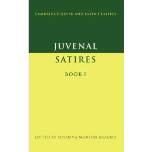 Juvenal Satires Book I by Juvenal Paperback Book