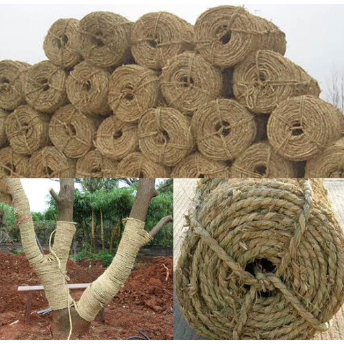 Twisted Straw Rope Multiple Diameters Extra Long Durable for Crafts Gardening and Tree Wrapping 1