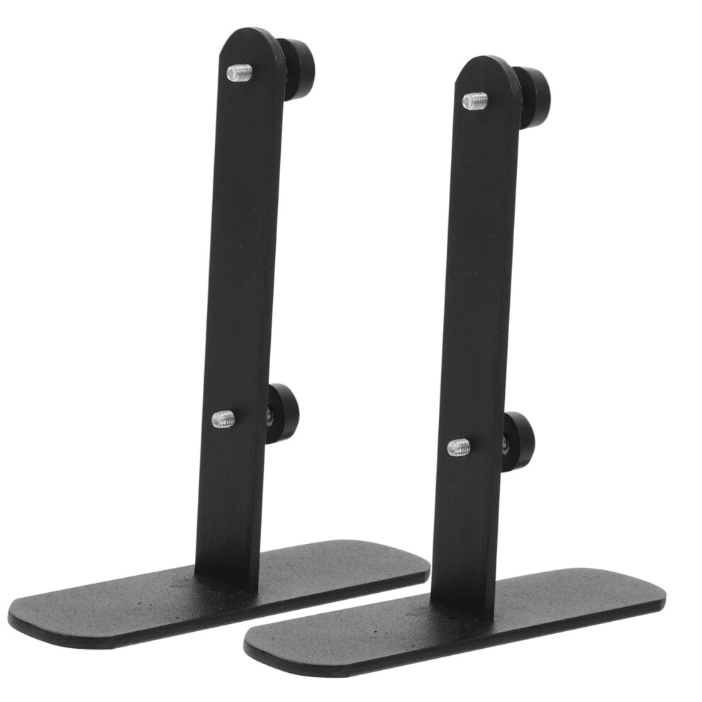 2Pcs Stainless Steel Pegboard Desk Brackets Heavy Duty Tabletop Stand For Spacesaving Organization 9113335728424