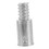 Broom Handle Replacement Metal Threaded Adapter for Extension Poles Secure Connection Universal Fit 1