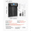 Porta Automatica per Pollaio-Duoku-Funzionamento a Batterie e Rete-Eschermo LCD-Sensore Luminoso-Timer Programmabile 2