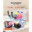 Machine à granité - DUOKU - X-80 - 2x4 L - 455 W - Autonettoyante, 5 programmes 4
