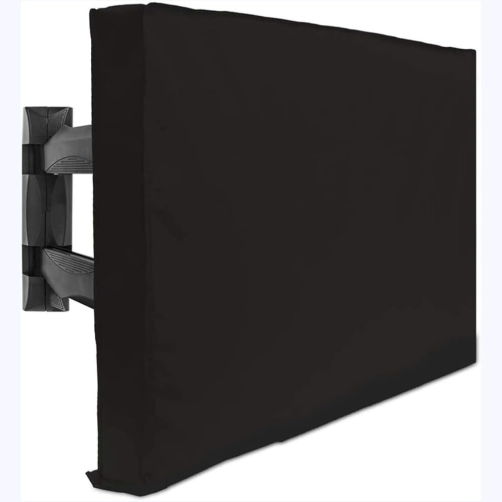 Outdoor Tv Cover Waterproof 600D Oxford Cloth Protector For 3032 Inch Flat Screen With Remote Pocket 9174973509523