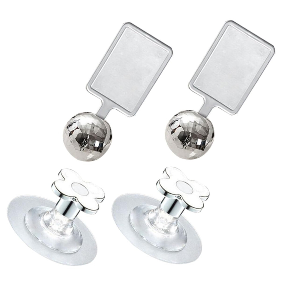 4pcs Toilet Seat Lifter with Adhesive Handle, Hygienic Lid Lifting for Universal Bathroom Use