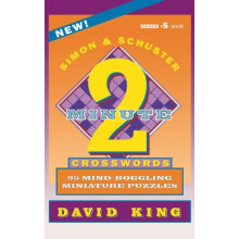 Simon Schuster TwoMinute Crosswords Volume 5 by David King Paperback B