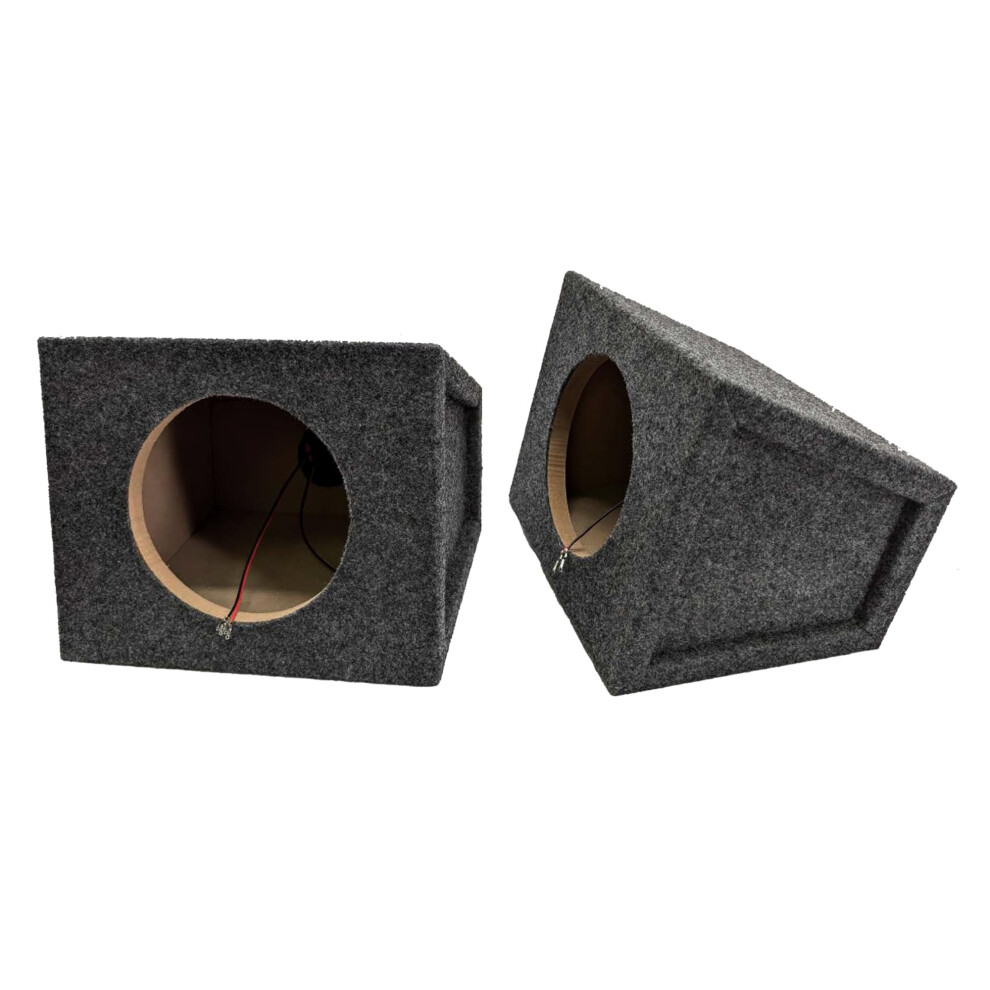 6.5 Inch Speaker Box With Noise Reduction, Durable Mdf Car Subwoofer Enclosure For Enhanced Bass 9174973509783