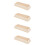 4Pcs Practical Hydroponic Cat Grass Planter Beige Plastic Storage Box 10