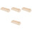 4Pcs Practical Hydroponic Cat Grass Planter Beige Plastic Storage Box 5