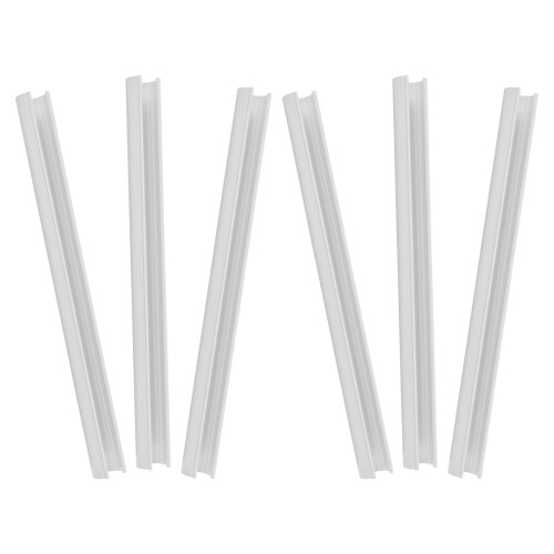 30Pcs PVC Radiator Pipe Covers White for Durable Heating Pipe Sleeves 2