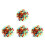 960Pcs Plastic Chips Durable Game Counters for Kids 7