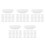 500Pcs Portable White Lab Weighing Boats for Precise Experimental Use 3