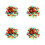 960Pcs Plastic Chips Durable Game Counters for Kids 8