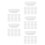 500Pcs Portable White Lab Weighing Boats for Precise Experimental Use 8