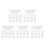 500Pcs Portable White Lab Weighing Boats for Precise Experimental Use 6
