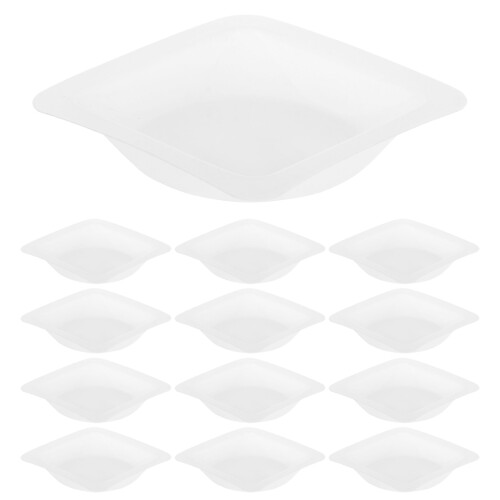 500Pcs Portable White Lab Weighing Boats for Precise Experimental Use 1