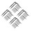 800Pcs Angled Drip Emitter Stakes Black Plastic for Precise Irrigation 4