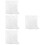 8Pcs White Home Pond Pump Filter Bags Tear Resistant Mesh Drawstring 6
