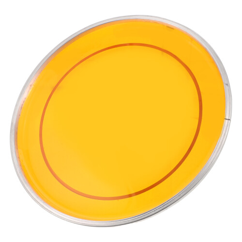 4Pcs Orange Drum Protective Cover Double Layer Jazz Drum Heads