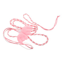 5Pcs Pink Hamster Walking Harness Adjustable Leash for Guinea Pigs