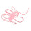 5Pcs Pink Hamster Walking Harness Adjustable Leash for Guinea Pigs 1