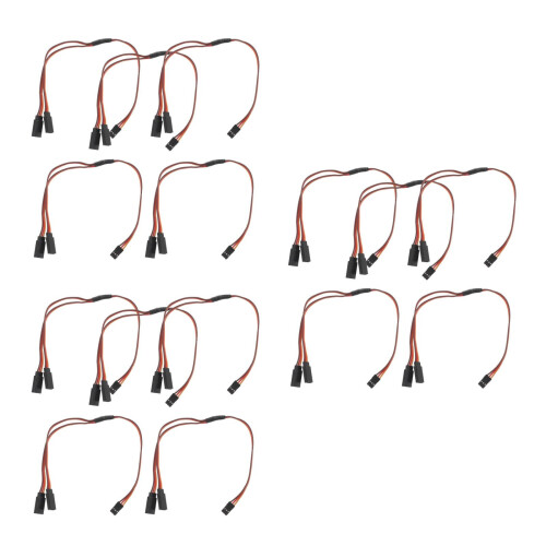 15Pcs Plastic Rc Extension Cable 60 Core Y Splitter for Model Vehicles 2