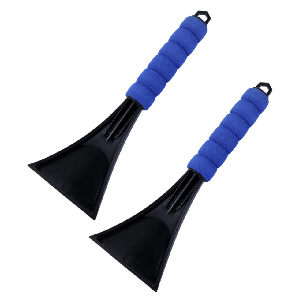 Car Snow Shovel With Ice Scraper For Windshield, Ergonomic Grip, Scratch Surface, 2Pcs 9455672863247