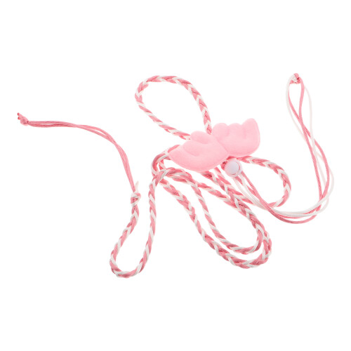 5Pcs Pink Hamster Walking Harness Adjustable Leash for Guinea Pigs 1