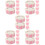 5 Pcs Envelope Seal Stickers Packaging Valentine'S Day Tag Labels 6