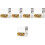 520Pcs Black Small Thumb Tacks Multi-Function Pushpin for Home Office 5
