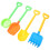 3Sets Assorted Sand Toys Durable Plastic Beach Fun 6