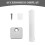 8Pcs Cabinet Push Open Locks White Spring Loaded Hidden Door Catch 9