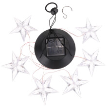 Lightweight ABS Solar Wind Chime for Outdoor Yard and Porch