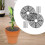 6Pcs Lightweight Black Plastic Plant Pot Covers Flower Soil Protector 7
