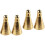 4Pcs Brass Tower Incense Mold DIY Cone Making Tool Decor 6