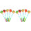 10Pcs Plastic Five-Finger Hand Clappers for Party Fun 3