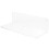 2Pcs Clear Acrylic Floating Shelf Wall Bracket Storage Stand for Home 1