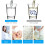 Durable White Faucet Water Purifier Filter for Shower and Kitchen 9
